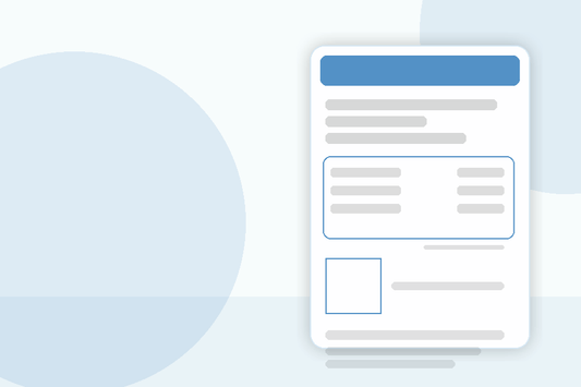 Texas hemp labeling requirements cover — abstract blue design with a label mockup card illustrating the checklist and layout guide